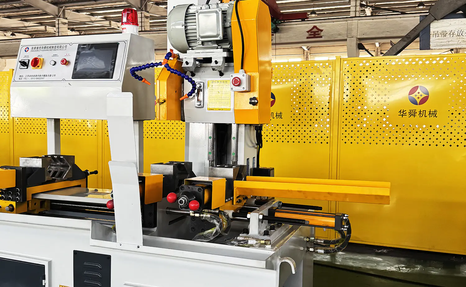เครื่องตัดท่อให้อาหารเซอร์โวอัตโนมัติซีรีส์ CNC