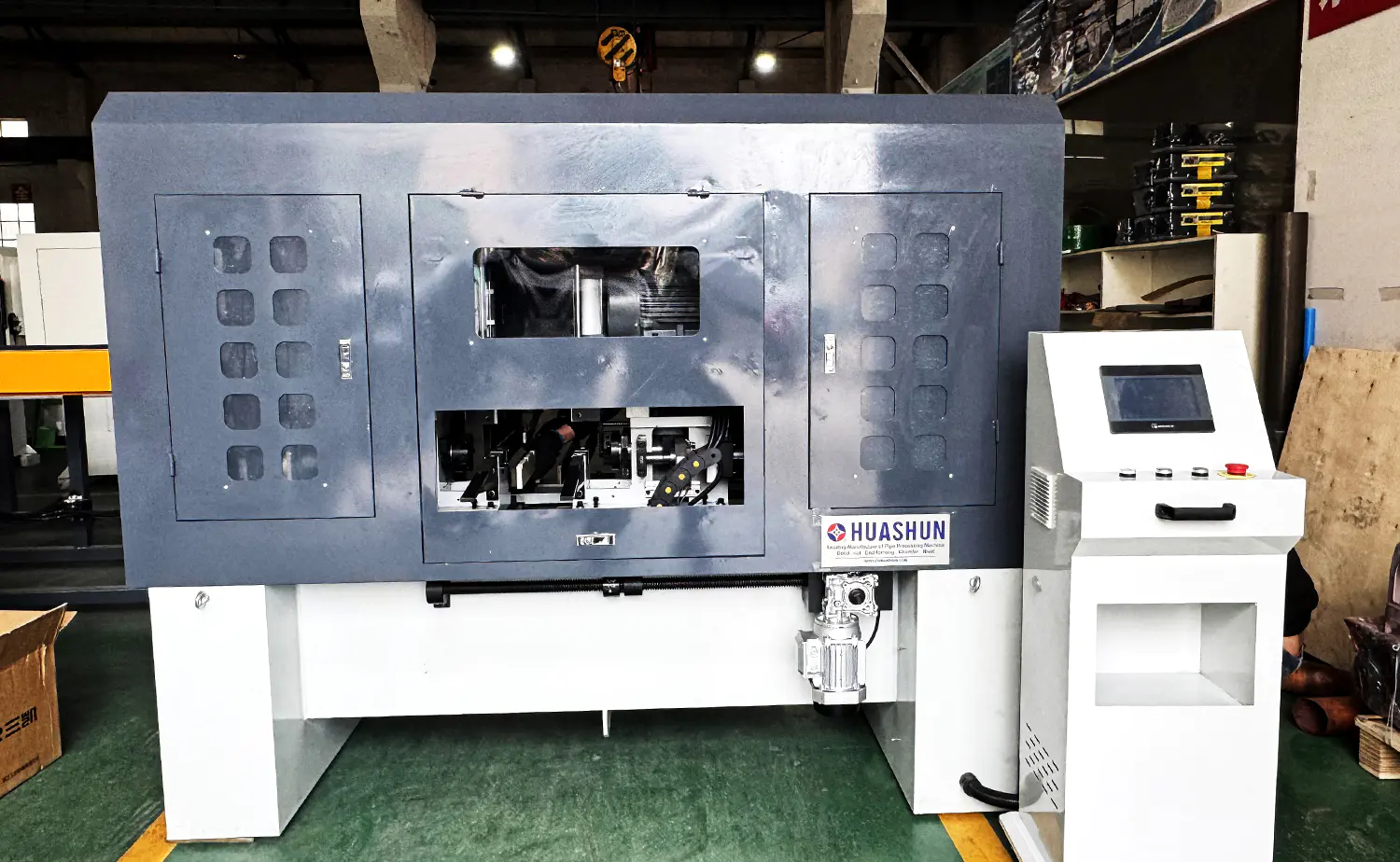 DEF80CNC ซีรีส์ เครื่องลบคมท่อเซอร์โวที่มีความเสถียรสูง