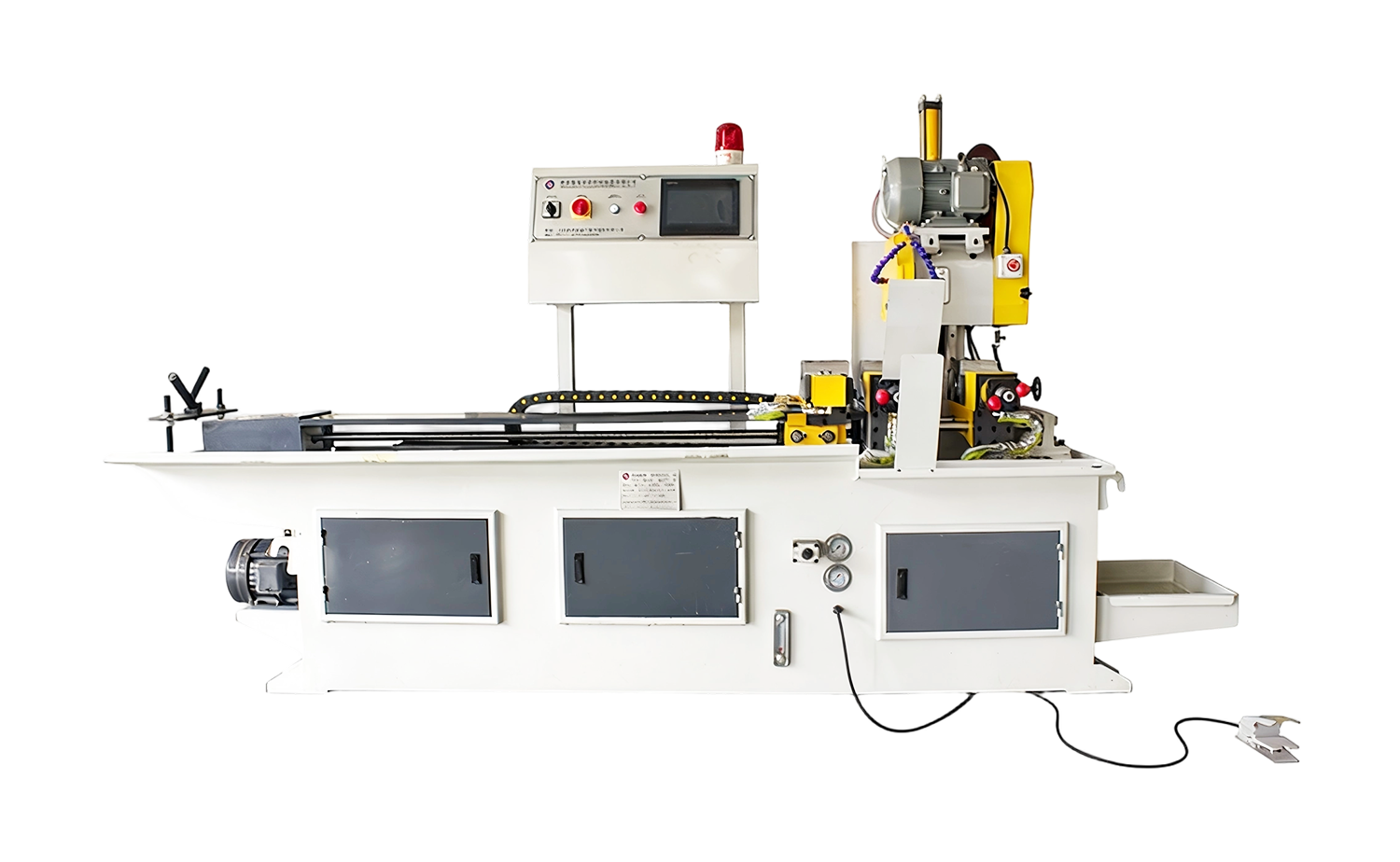 เครื่องตัดท่อให้อาหารเซอร์โวอัตโนมัติซีรีส์ CNC